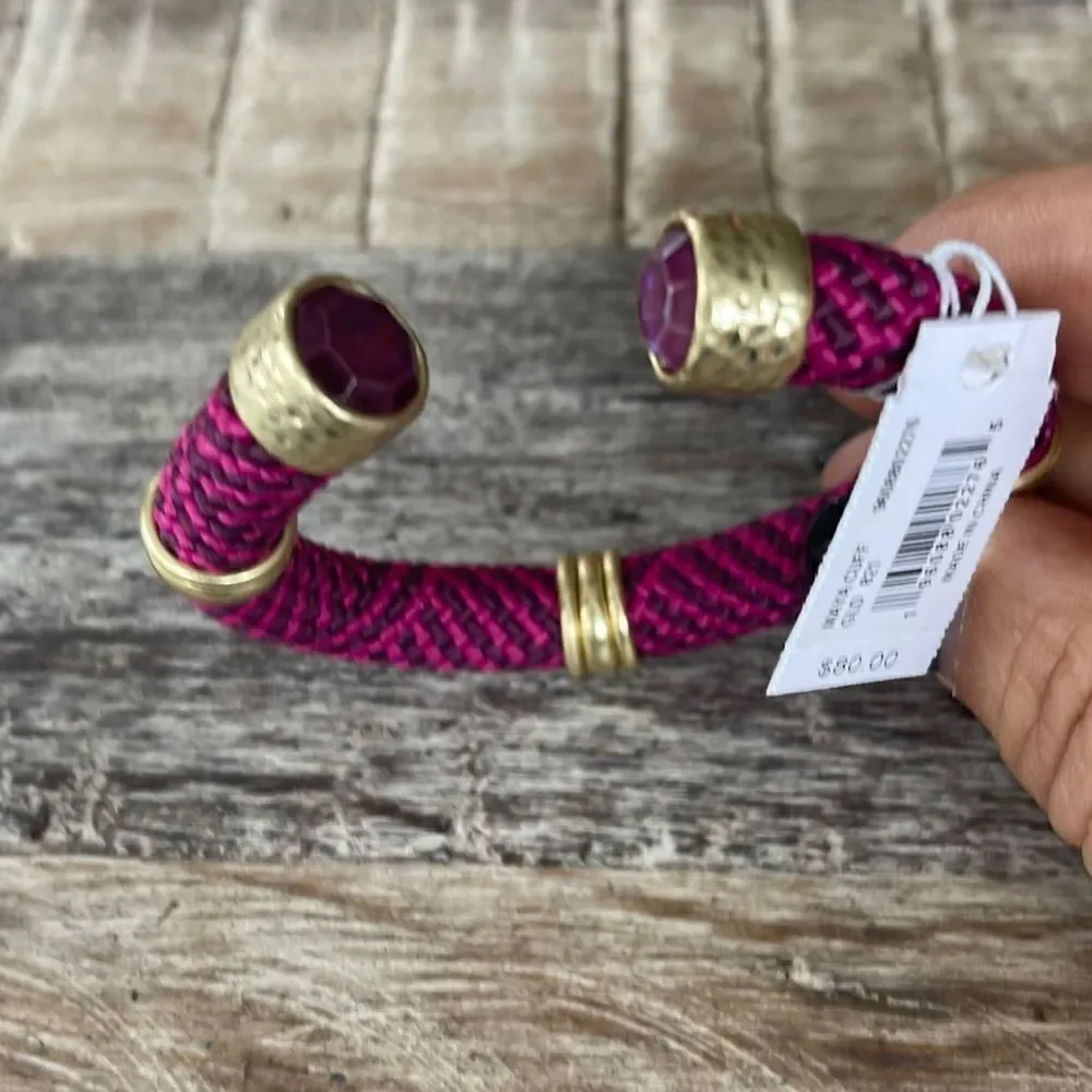 Kendra Scott maya cuff gold orchard mix bracelet